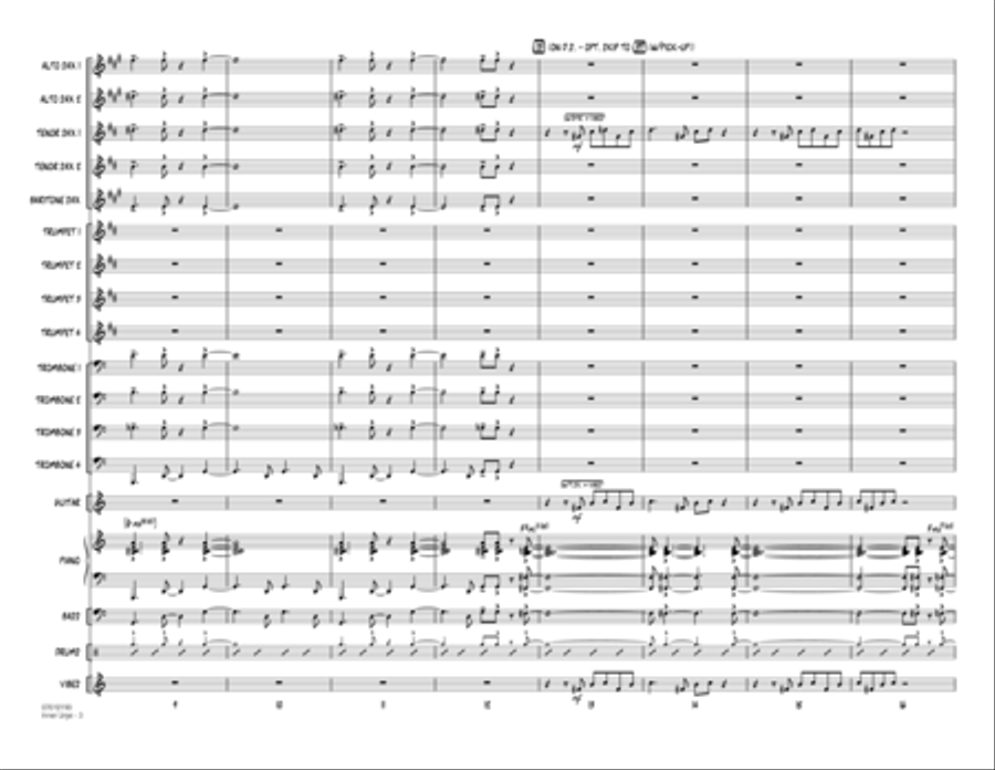 Inner Urge - Conductor Score (Full Score) Jazz Ensemble scores gallery preview page 3