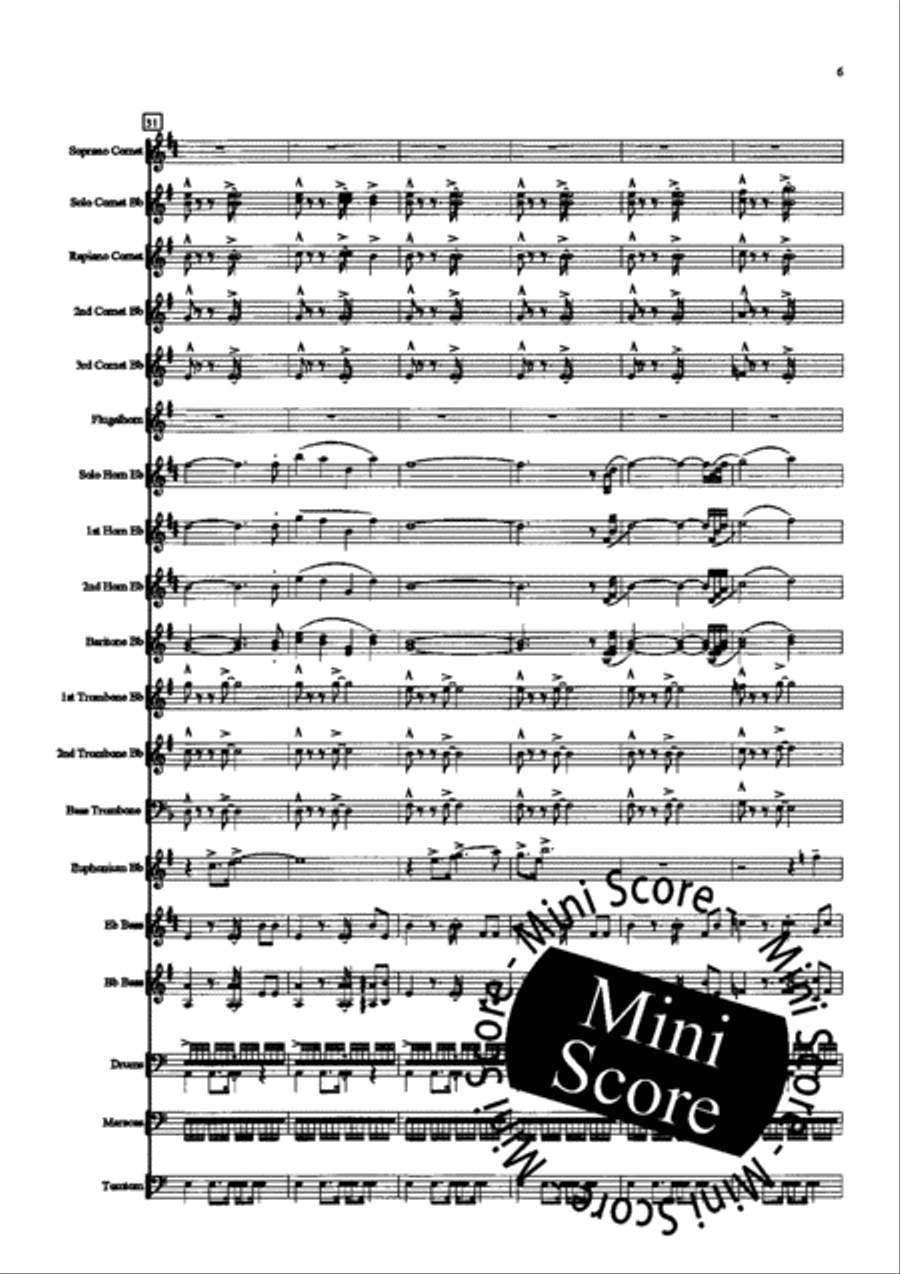 Children of Sanchez Brass Band scores gallery preview page 8