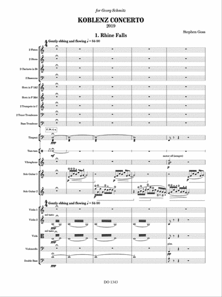Koblenz Concerto (score) Orchestra scores gallery preview page 2