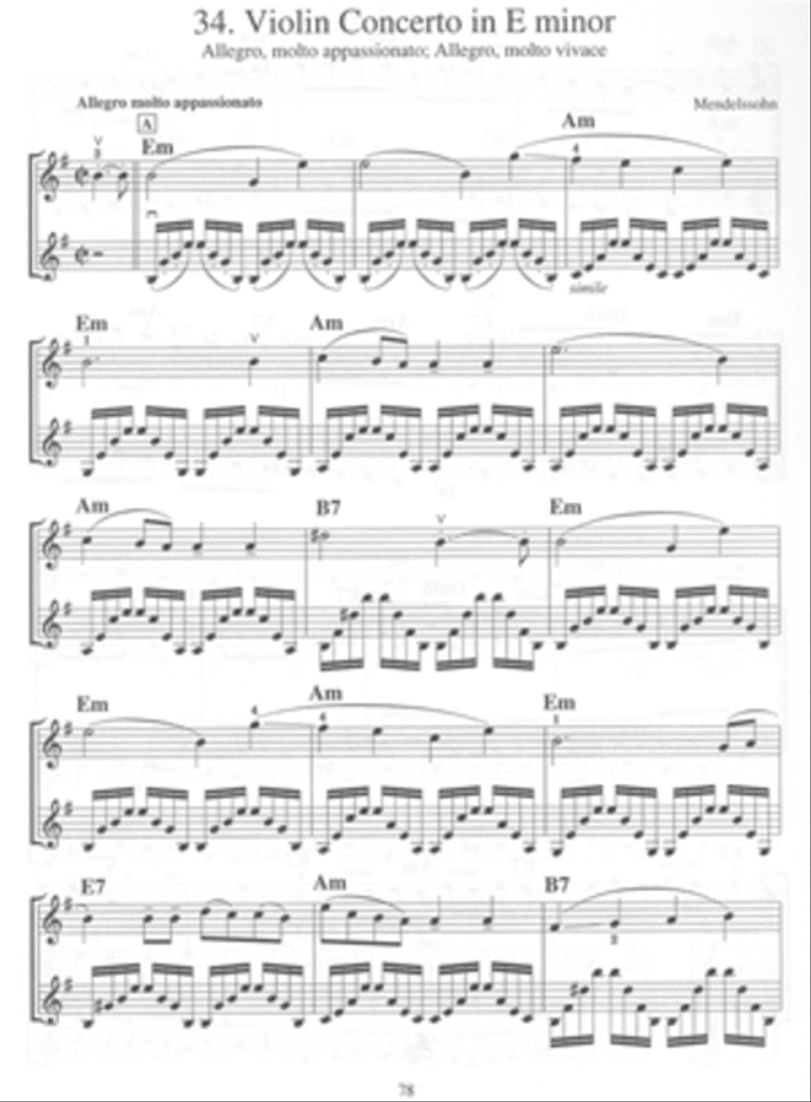 Violin Duet Classics Made Playable String Duet scores gallery preview page 4