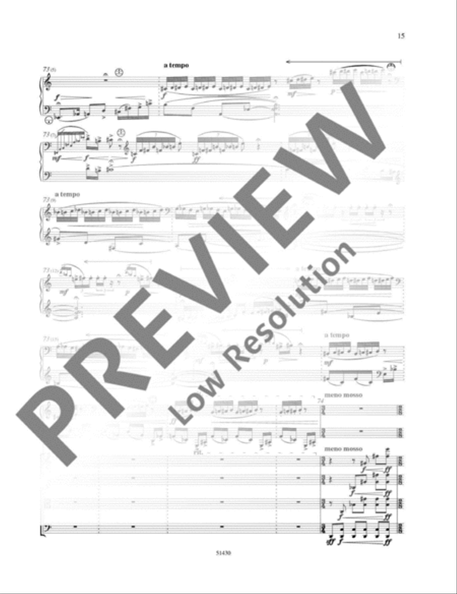 Tripartita Tripartita String Quartet scores gallery preview page 16
