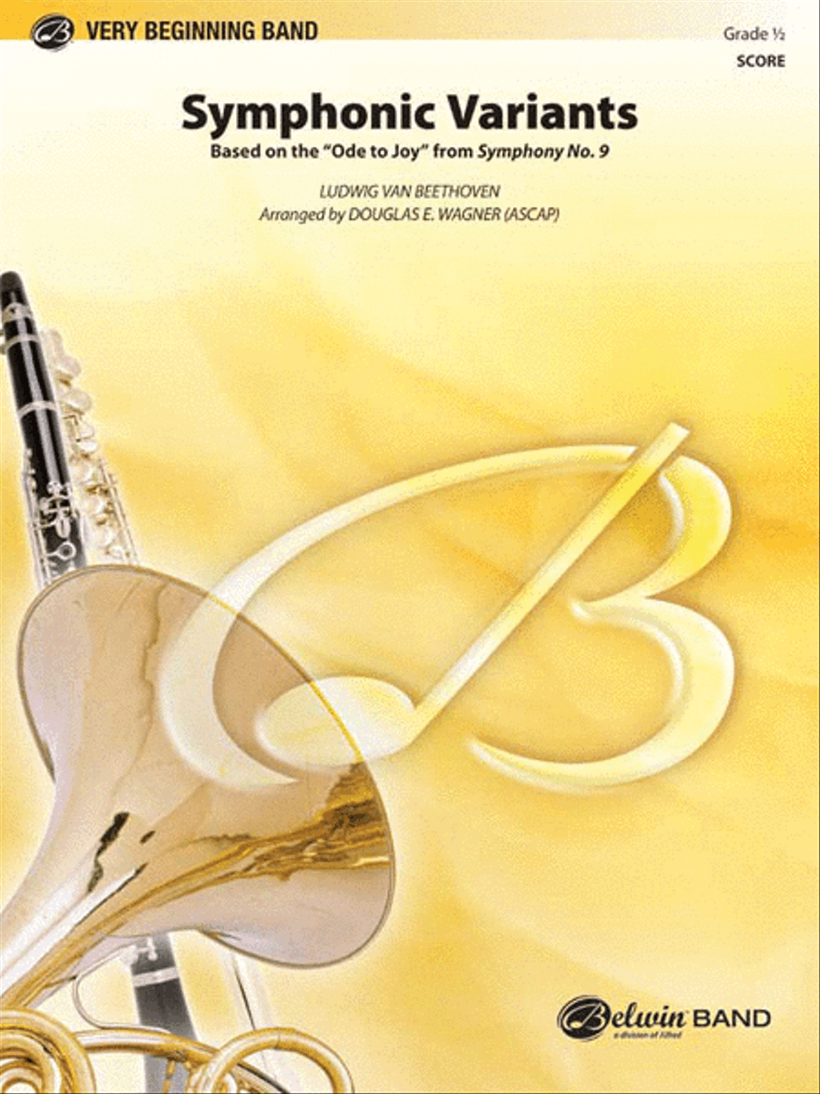 Symphonic Variants (Based on Ode to Joy from Symphony No. 9) Concert Band scores gallery preview page 1