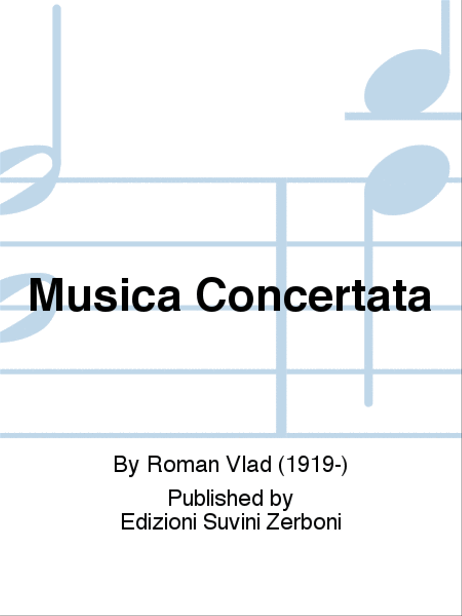 Musica Concertata Musica Concertata Harp scores gallery preview page 1