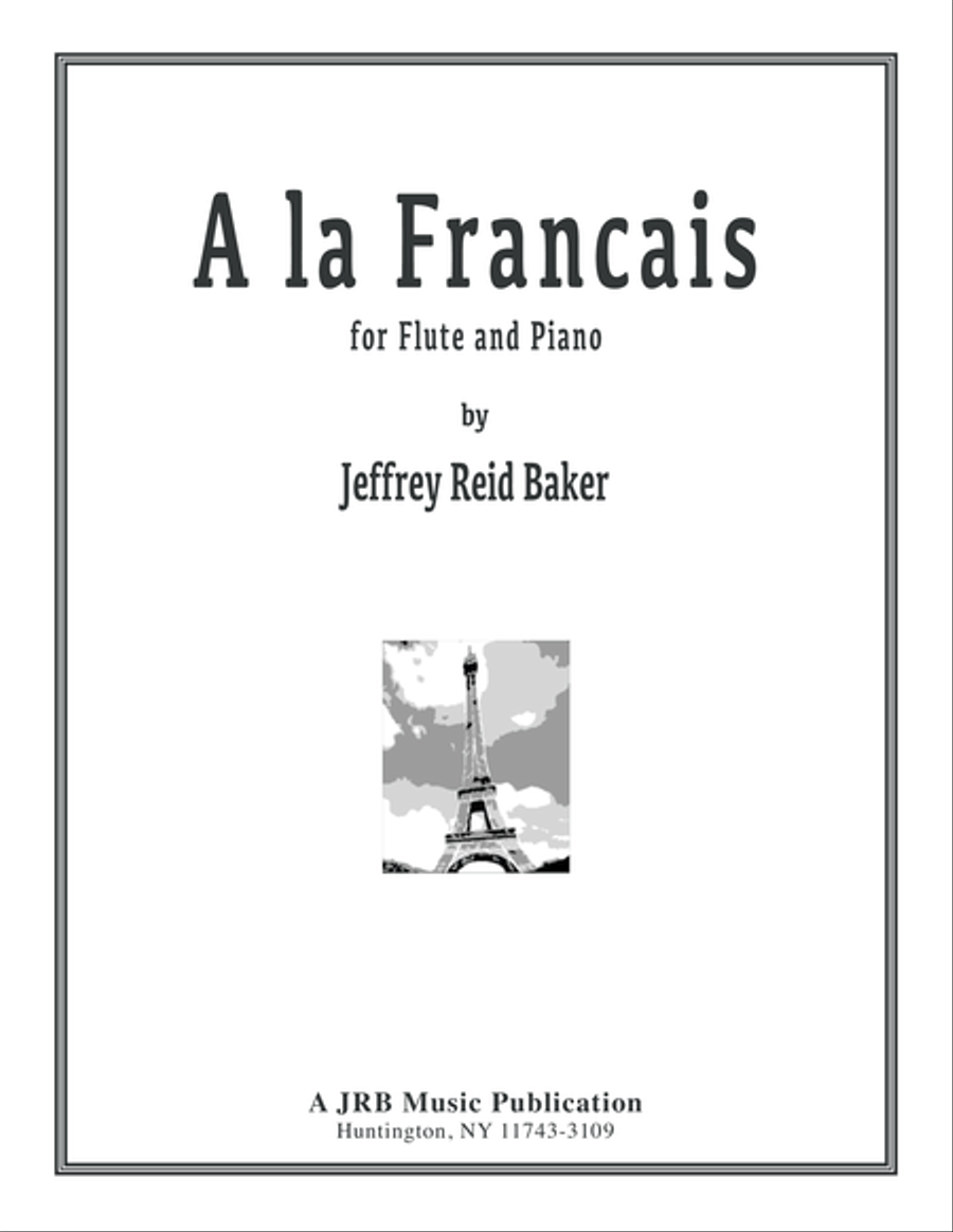 A la Francais Flute Solo scores gallery preview page 1