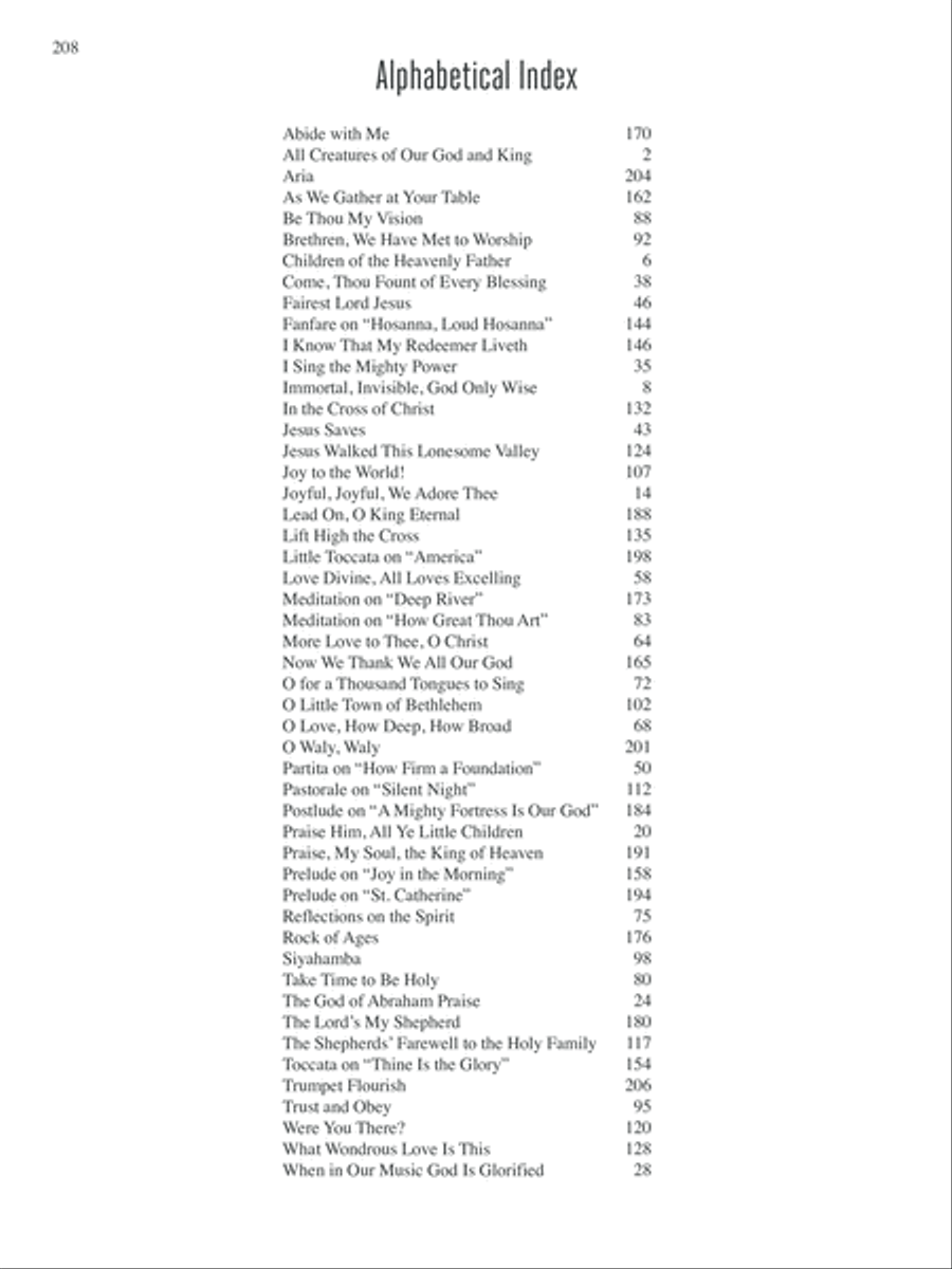 The Essential Collection for the Church Organist II Organ scores gallery preview page 11