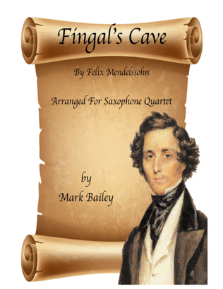 Fingal's Cave for Sax Quartet