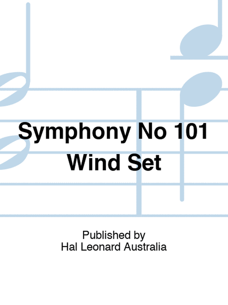 Symphony No 101 Wind Set