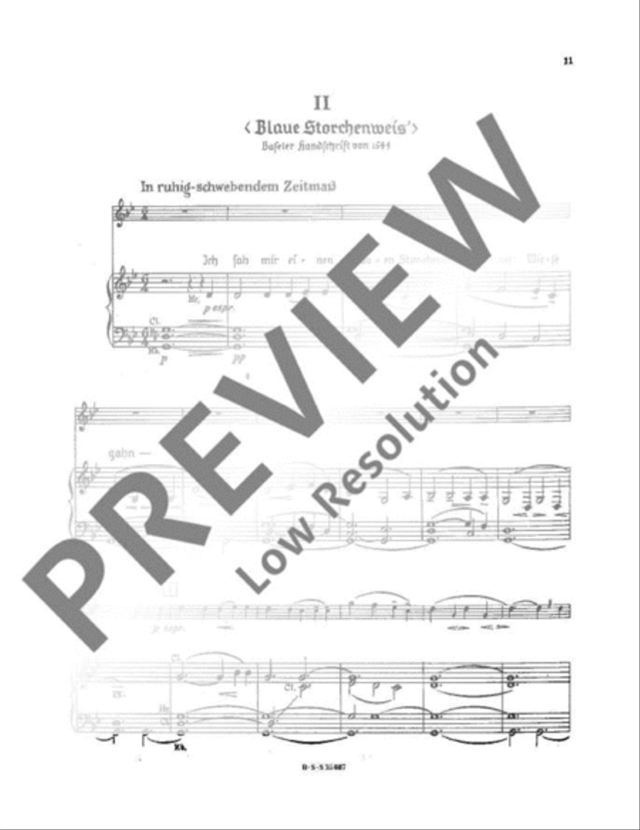 Jagdkonzert Double Bass scores gallery preview page 14