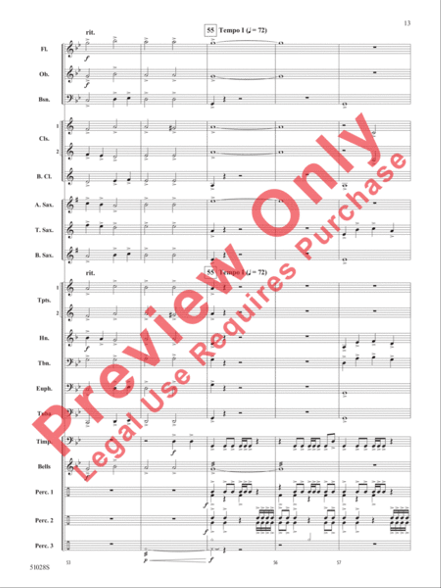 Ultimate Battle Ultimate Battle Concert Band scores gallery preview page 14