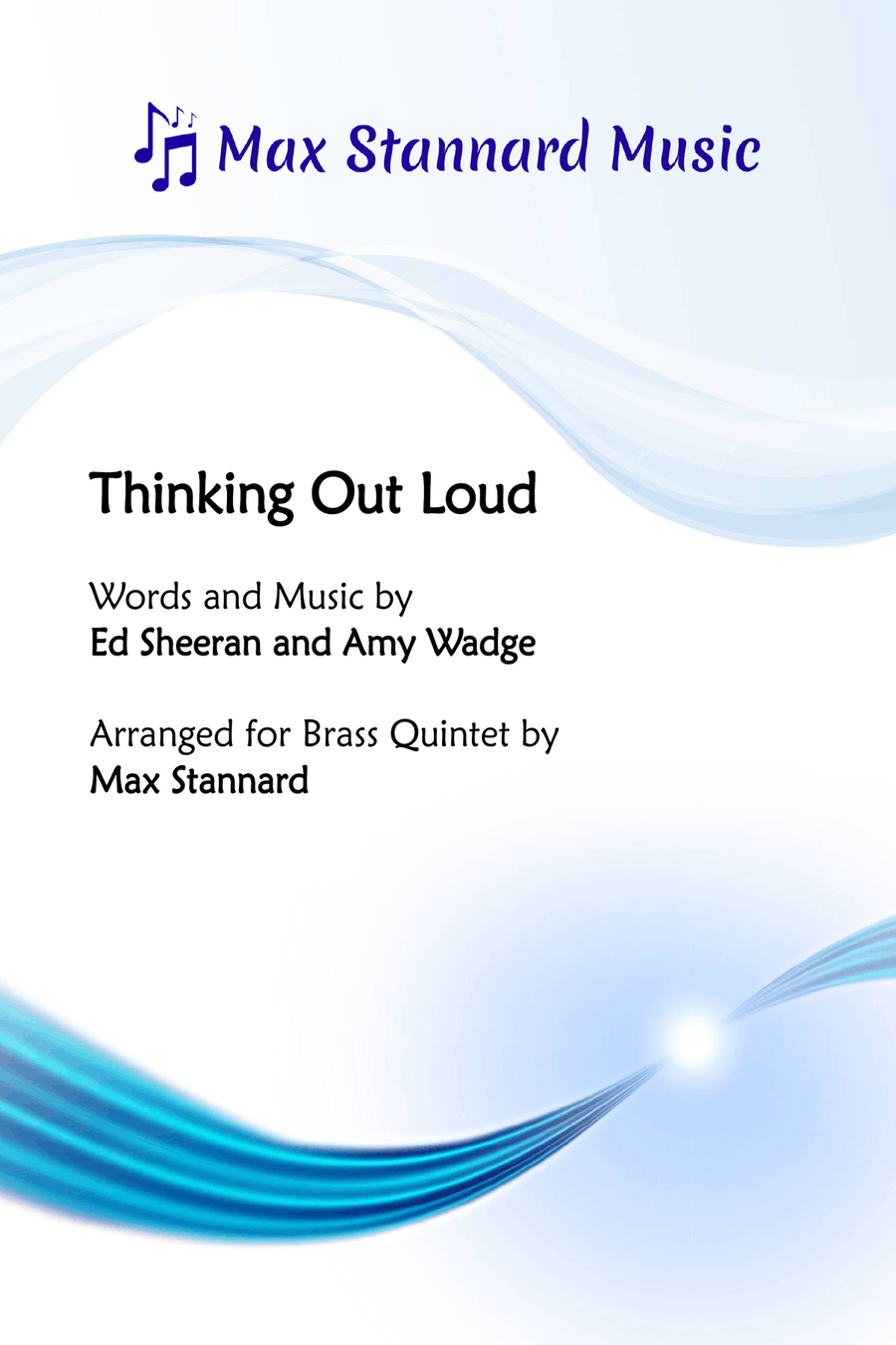 Thinking Out Loud Brass Ensemble scores gallery preview page 1