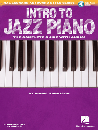 Book cover for Intro to Jazz Piano