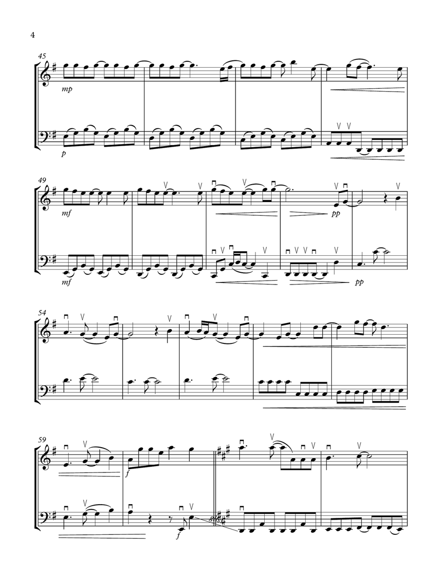 I Want It That Way String Duet scores gallery preview page 4