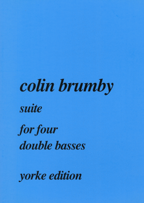 Suite for four double basses (1975)