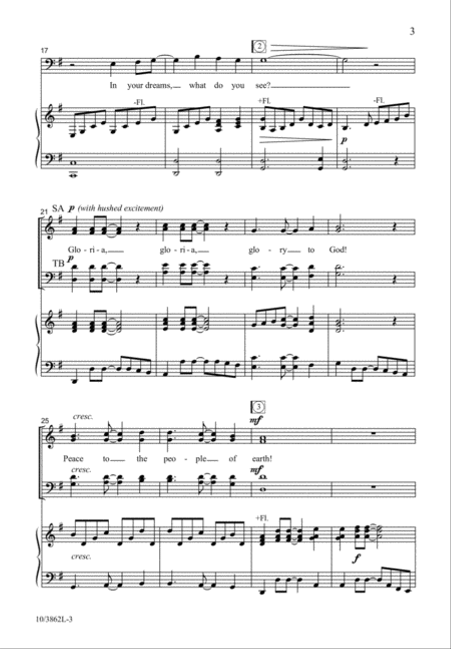 Shepherd, Do You Sleep? Shepherd, Do You Sleep? 4-Part scores gallery preview page 3