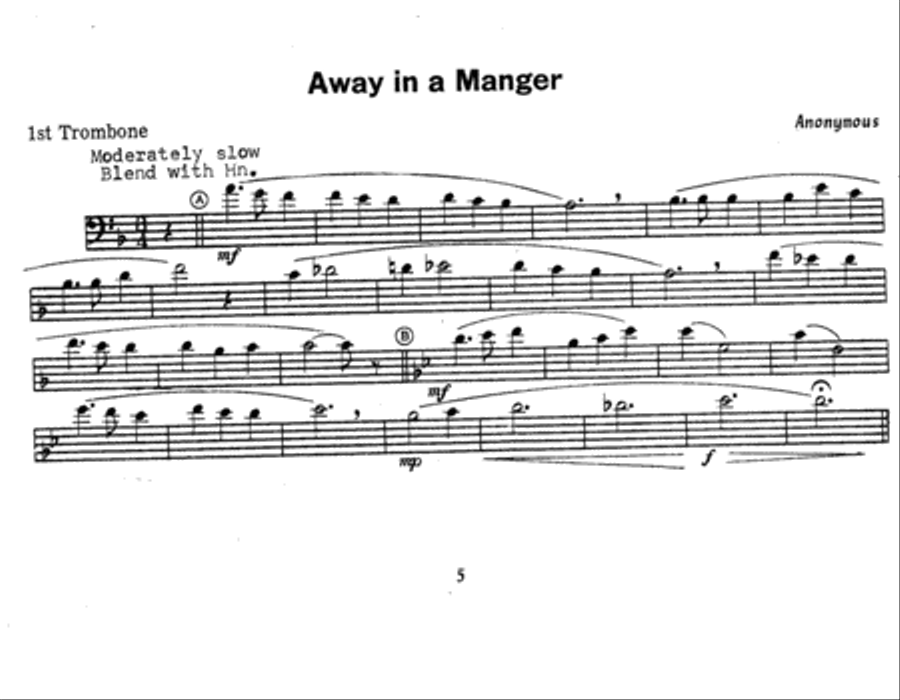 Christmas The Joy & Spirit - Book 1 - 1st Trombone Trombone scores gallery preview page 2