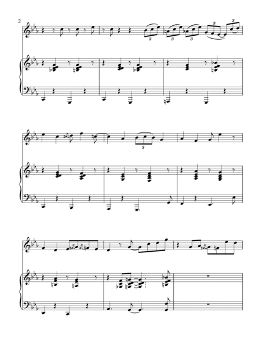El Cumbanchero Woodwind Duet scores gallery preview page 3