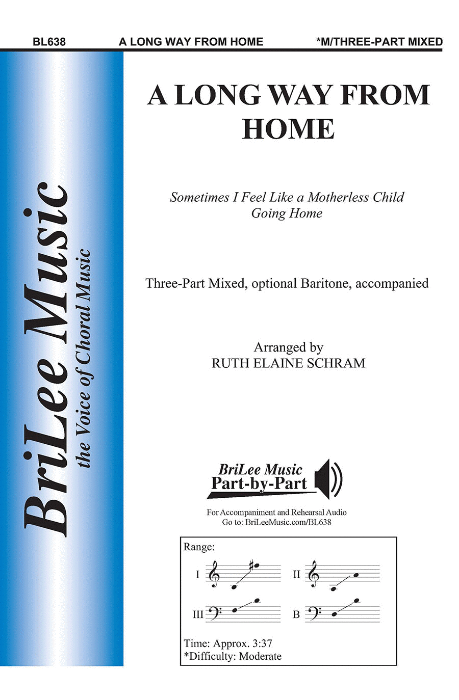 A Long Way from Home 3-Part scores gallery preview page 1