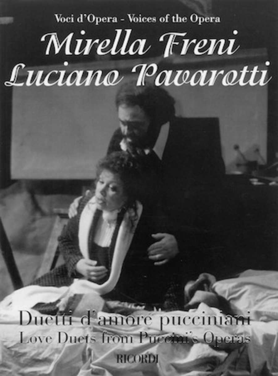 Mirella Freni & Luciano Pavarotti – Love Duets from Puccini's Operas Piano, Vocal scores gallery preview page 1