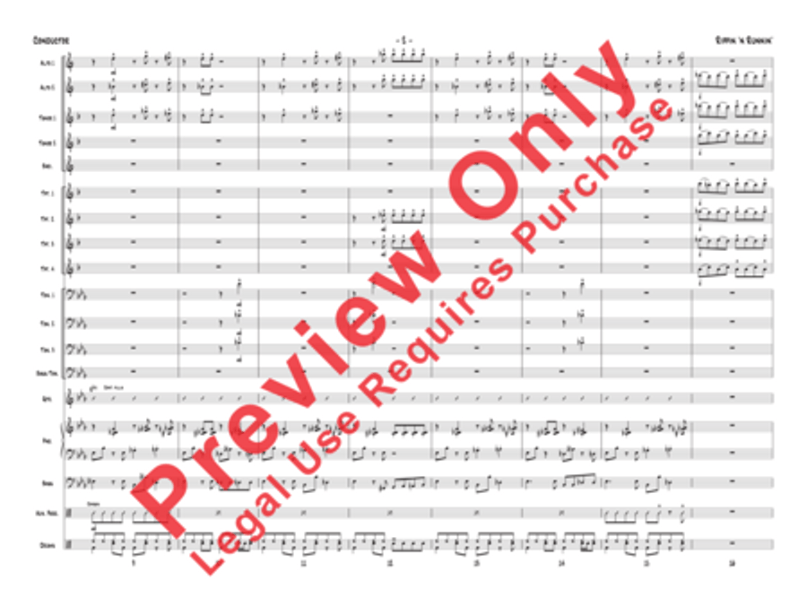 Rippin' 'n Runnin' Jazz Ensemble scores gallery preview page 3