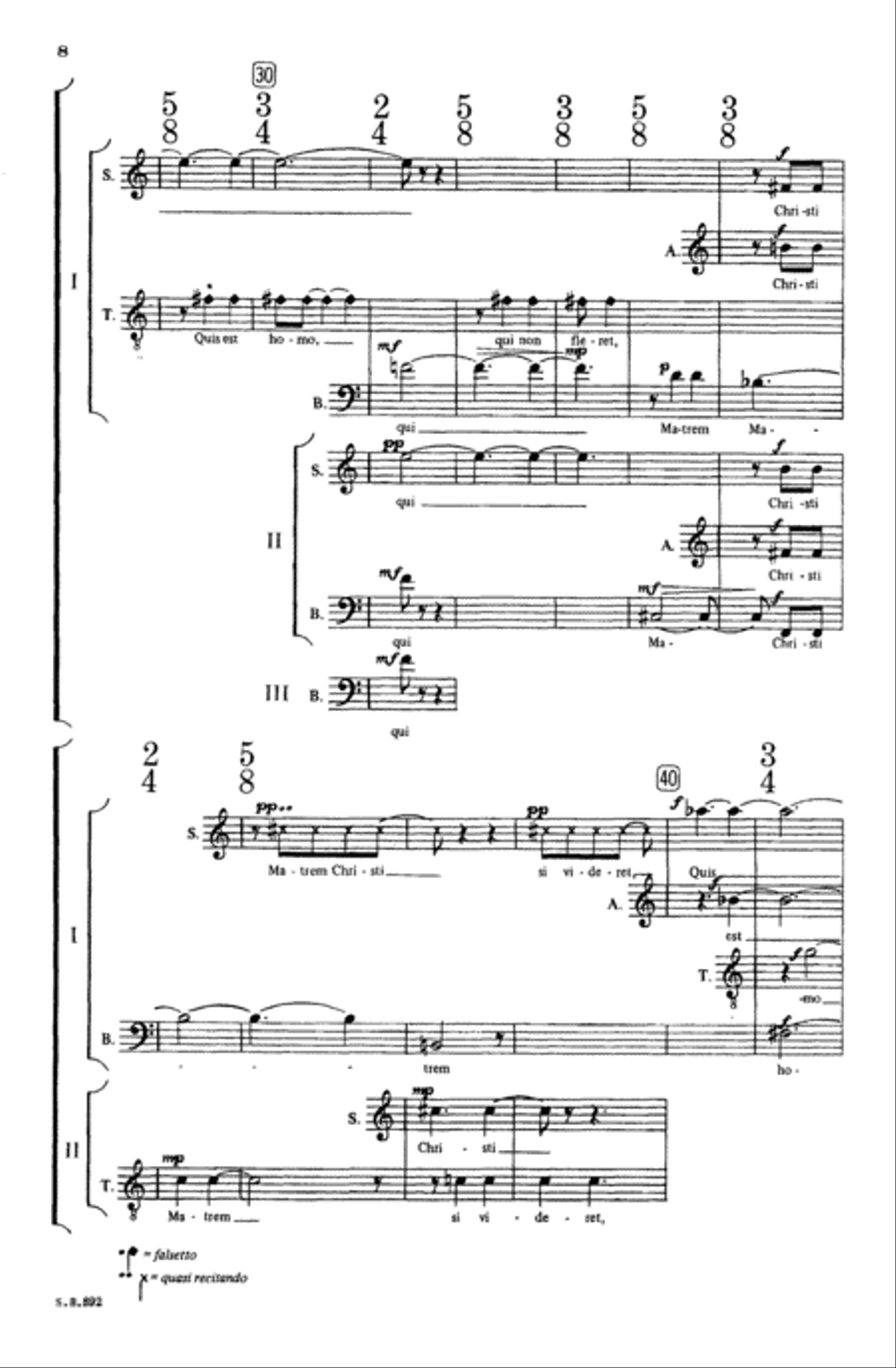 Stabat Mater Stabat Mater Choir scores gallery preview page 5