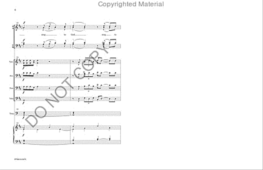 Hail the Day That Sees Him Rise - Full Score image number null