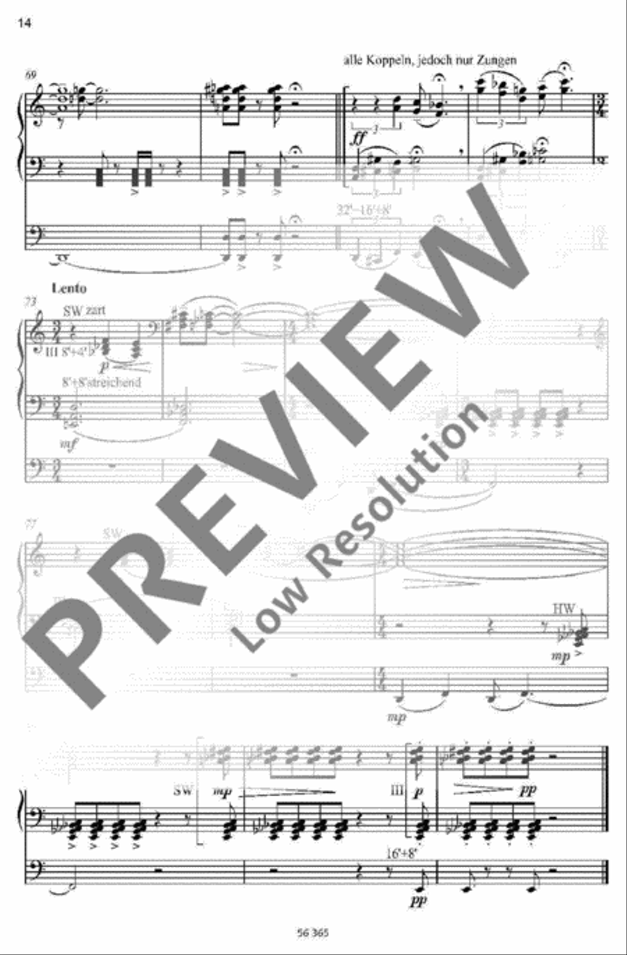 Monumentum 1914 Monumentum 1914 Organ scores gallery preview page 14