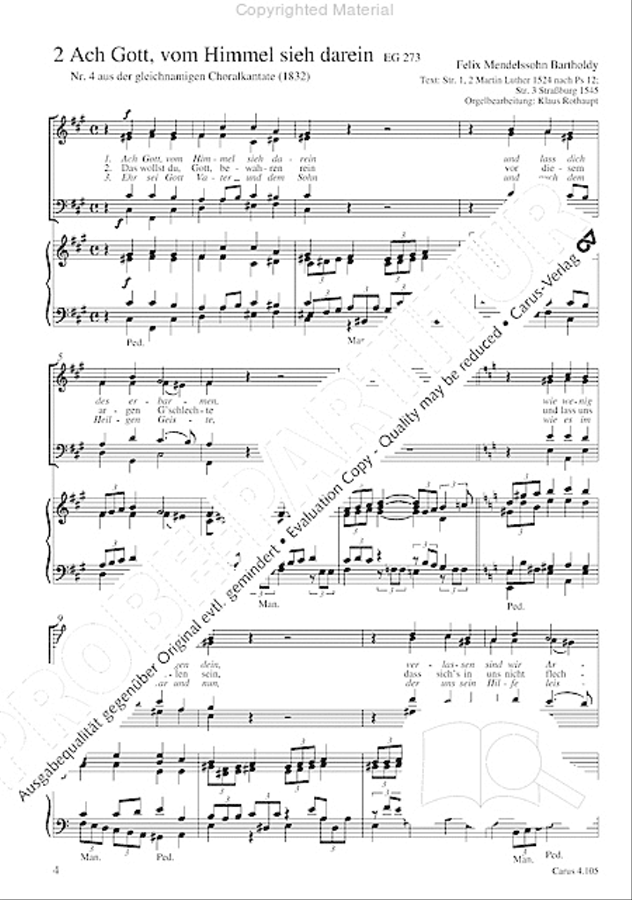 Choral collection Mendelssohn - editionchor Choir scores gallery preview page 5