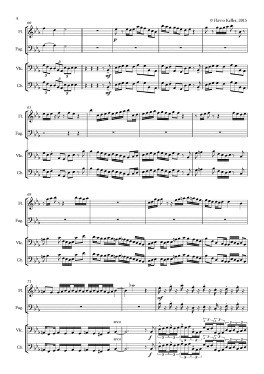 Divertimento on J.S. Bach's choral prelude 