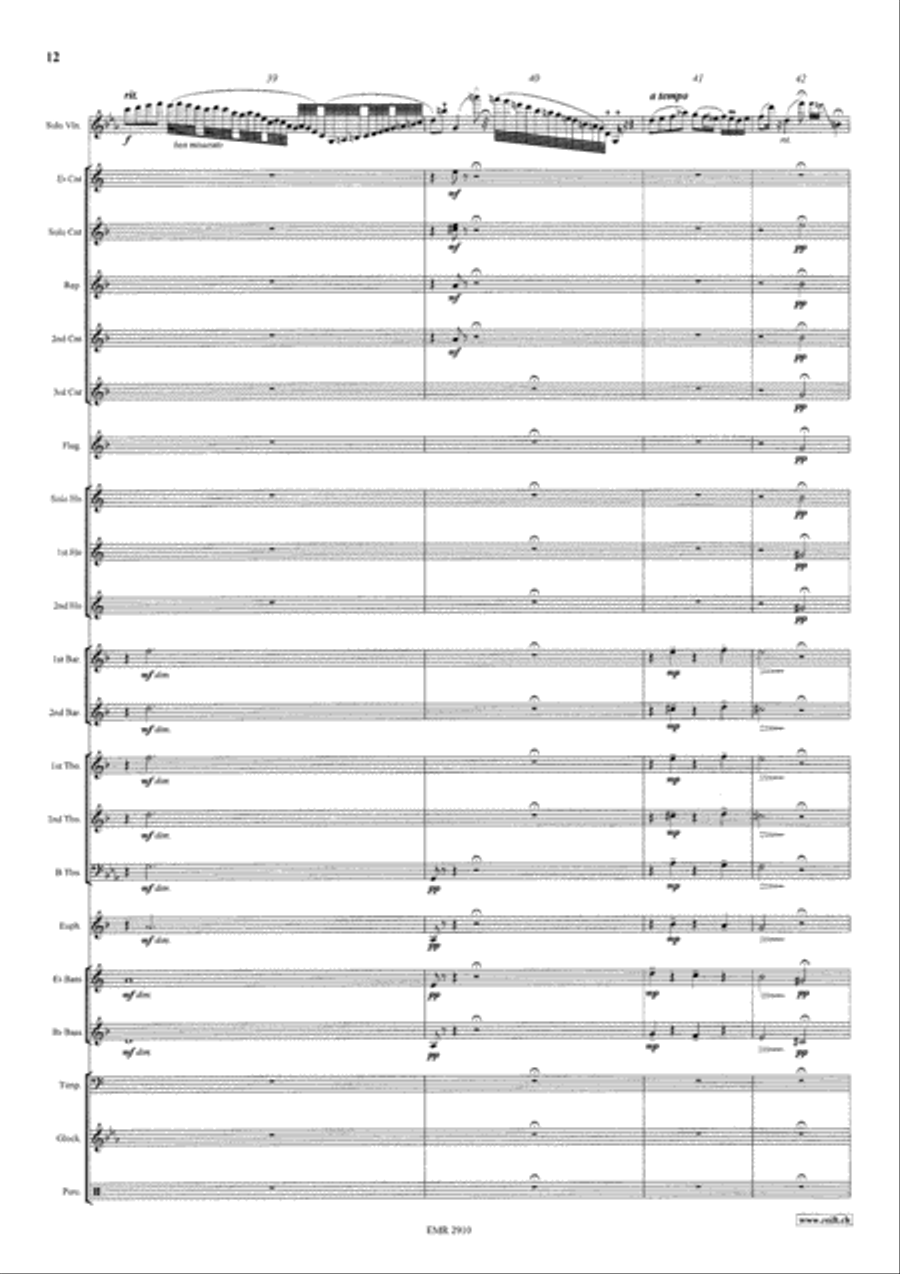 Zigeunerweisen Zigeunerweisen Brass Band scores gallery preview page 13