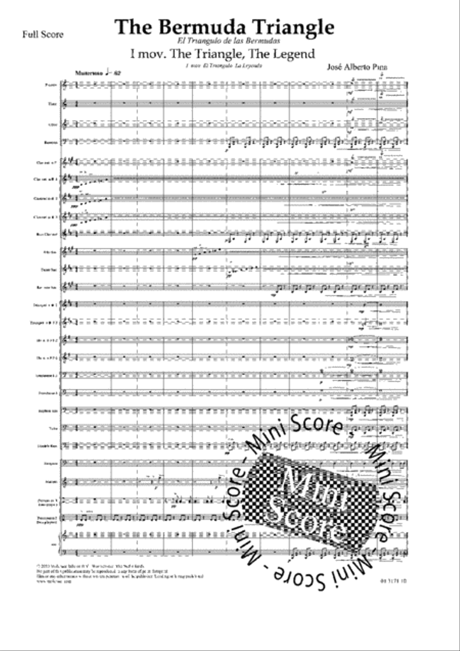 The Bermuda Triangle Concert Band scores gallery preview page 9