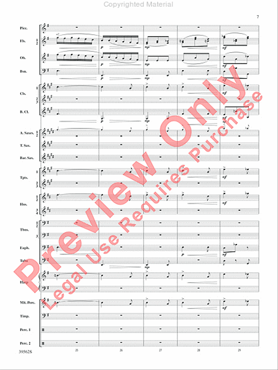 The Complete Harry Potter Concert Band scores gallery preview page 8