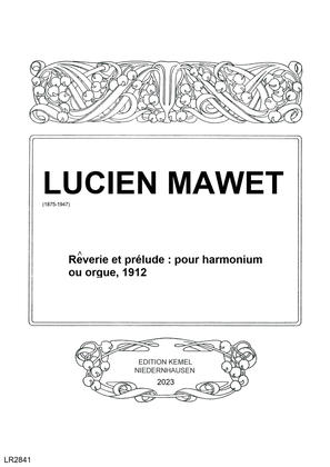 Book cover for Reverie et prelude