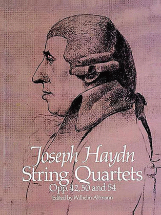 Book cover for String Quartets, Opp. 42, 50 and 54