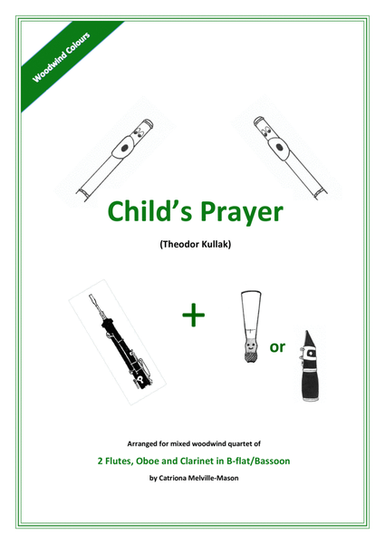 Child's Prayer (2 flutes, oboe and clarinet/bassoon) image number null