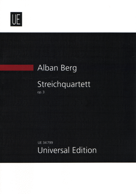 Streichquartett Op.3 (String Quartet Op.3)