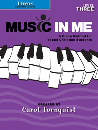 Book cover for Music in Me - Hymns & Holidays Level 3