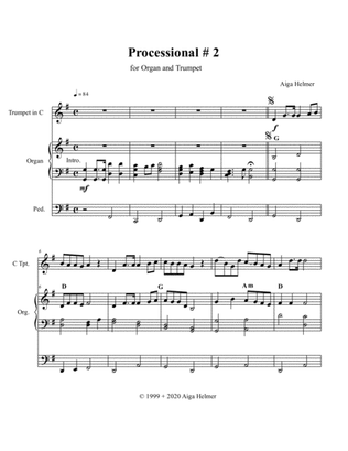 Processional #2 f. Organ + Trumpet