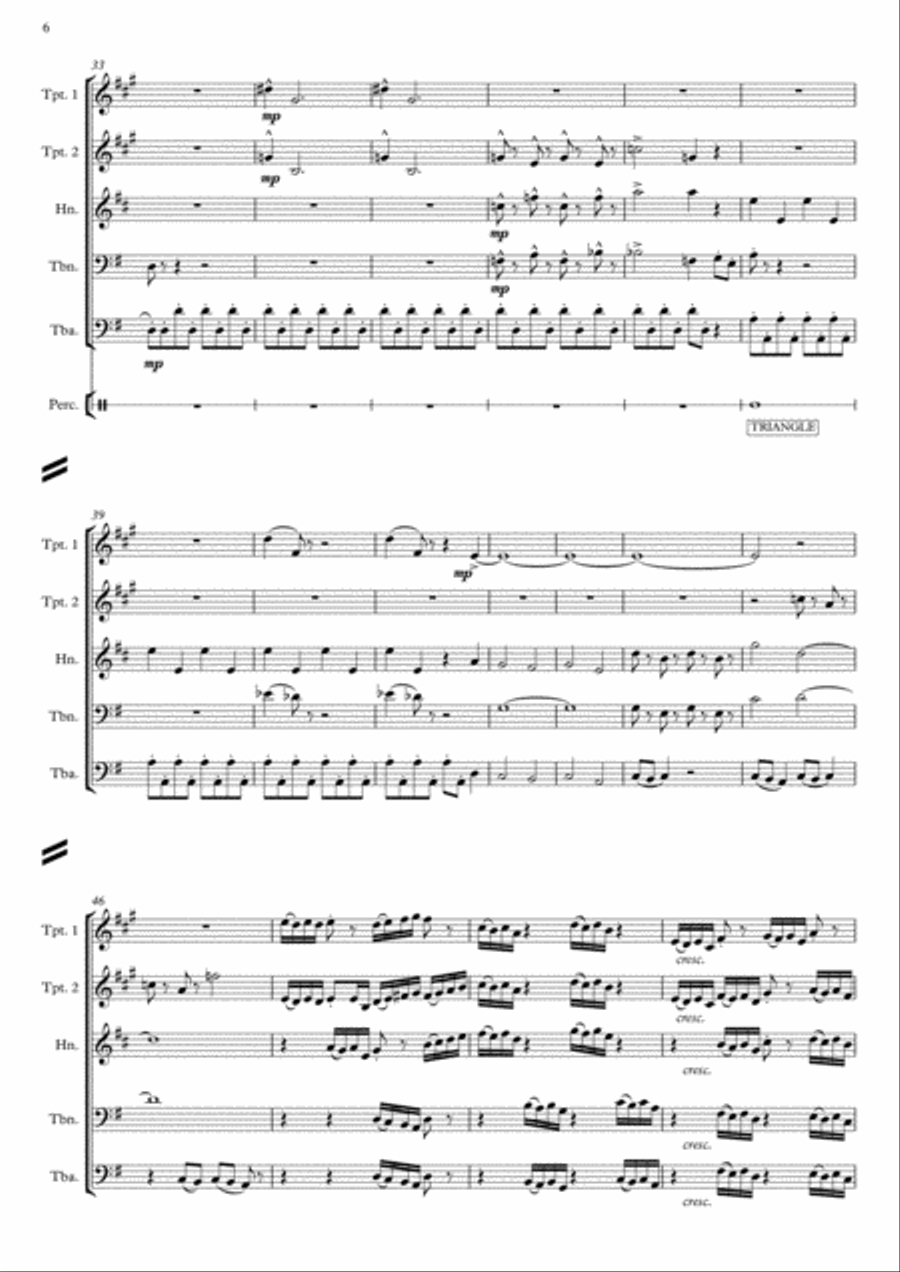 Holiday Flight (from "Home Alone") // Brass Quintet image number null