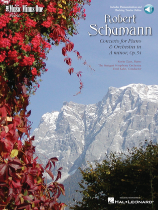 Book cover for Schumann – Concerto in A Minor, Op. 54