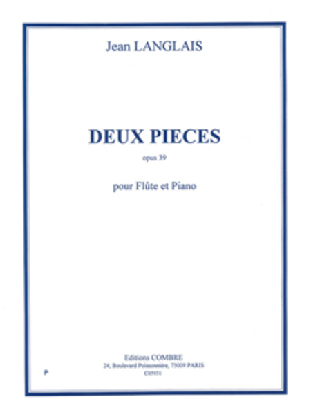 Pieces (2) Op. 39
