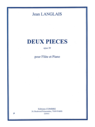 Book cover for Pieces (2) Op. 39