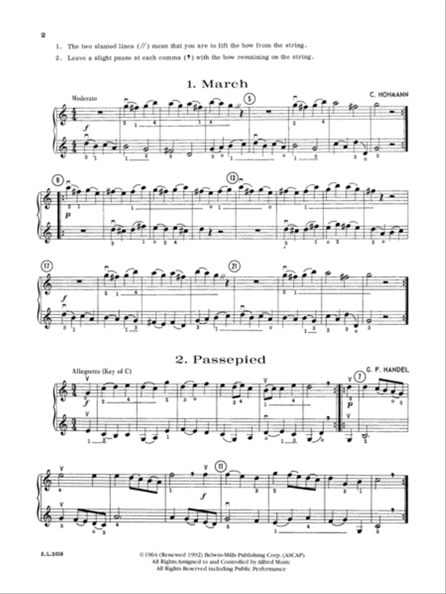 Duets for Strings, Book 2 Chamber Orchestra scores gallery preview page 3