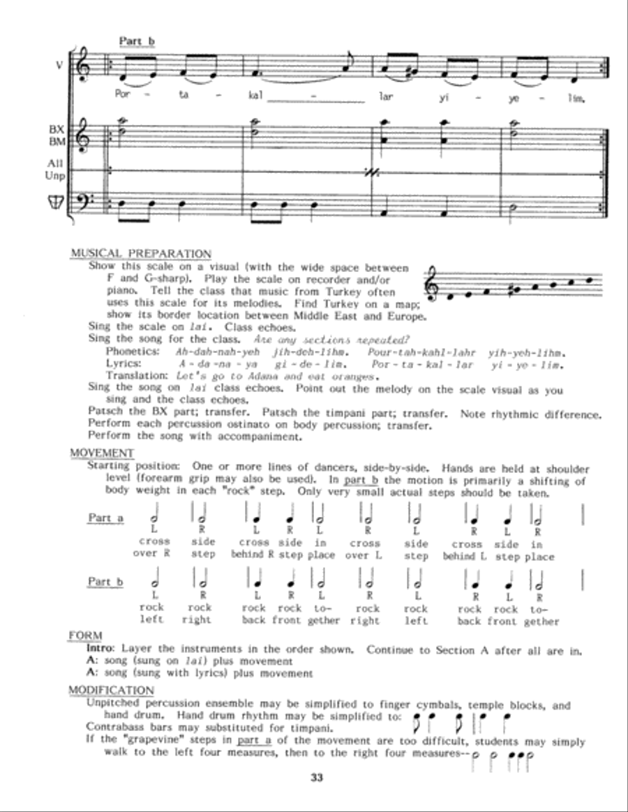 Sing 'Round the World Unison Choir scores gallery preview page 6
