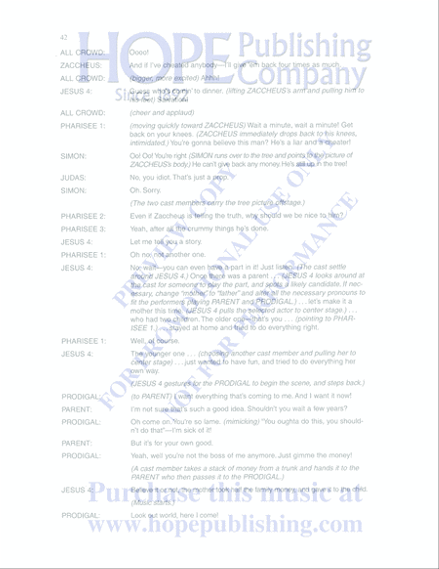 Once Upon a Parable Once Upon a Parable Unison Choir scores gallery preview page 42