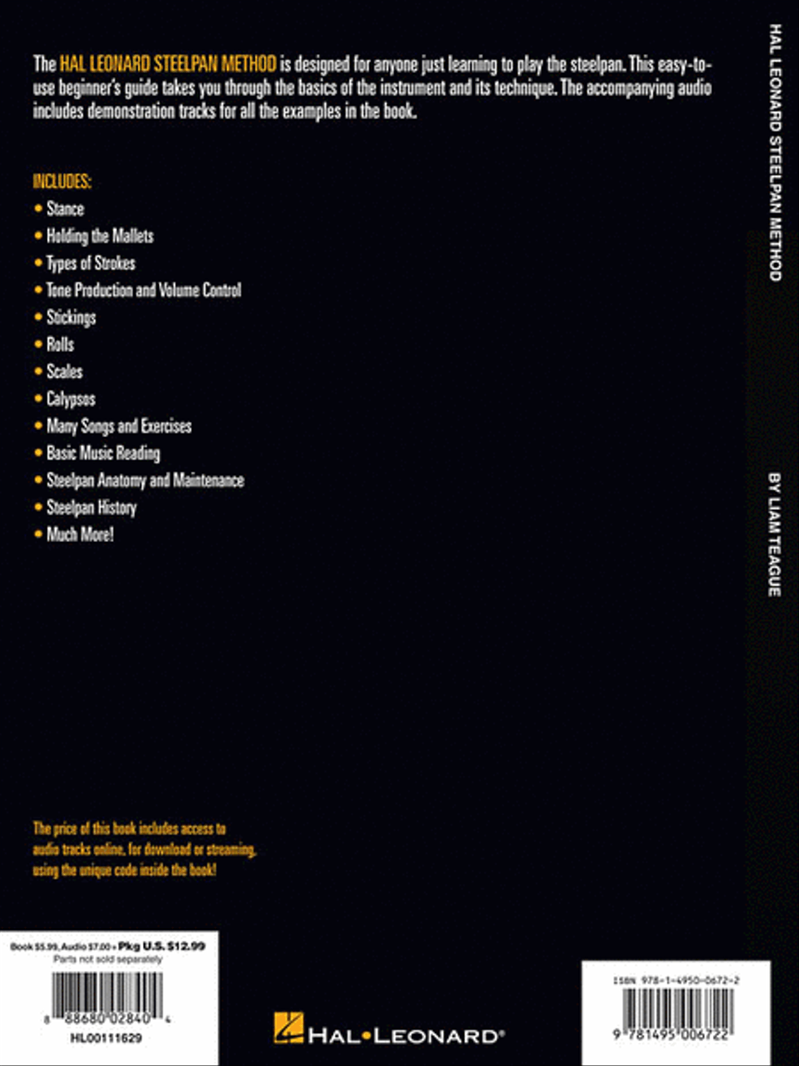 Hal Leonard Steelpan Method Percussion scores gallery preview page 2
