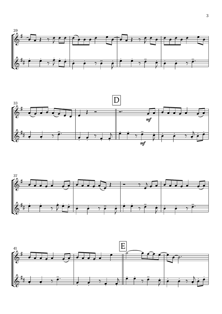 Lunch Chamber Music scores gallery preview page 3