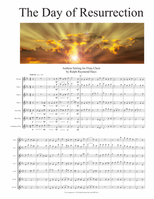 The Day of Resurrection (for Flute Choir)