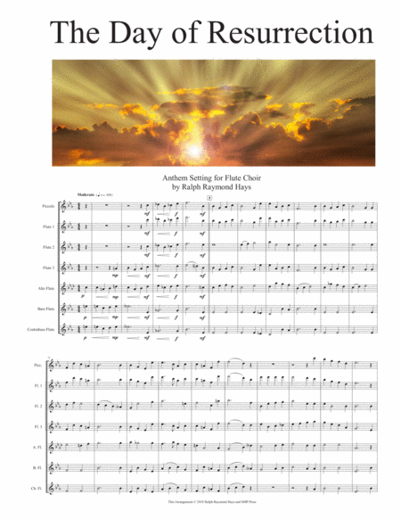 The Day of Resurrection (for Flute Choir) image number null