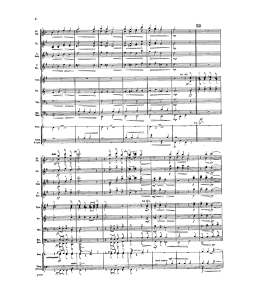 Bennington Bennington Concert Band scores gallery preview page 5