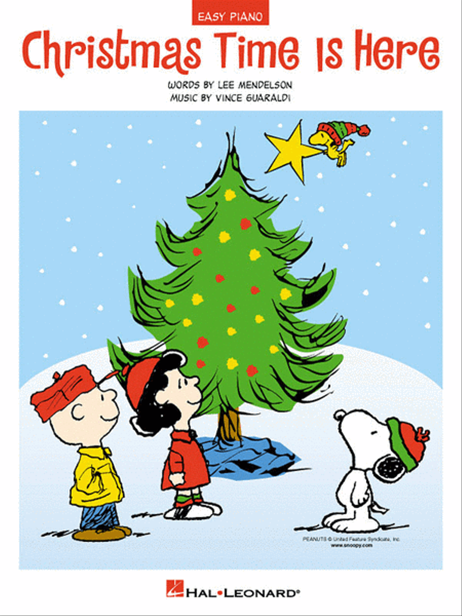 Christmas Time Is Here Easy Piano scores gallery preview page 1